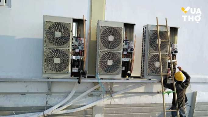 dàn nóng máy lạnh ngoài trời