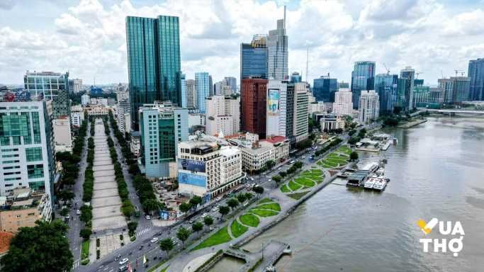 quận 1 khúc nguyễn huệ bến bạch đằng