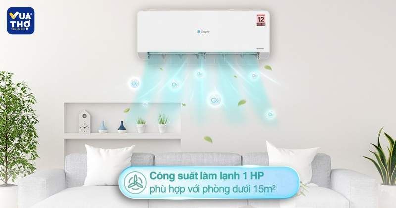 công suất làm lạnh 1HP